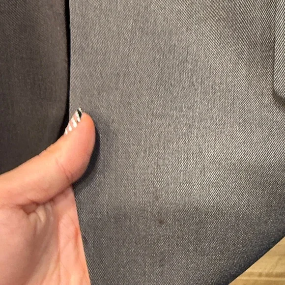 Frankie Shop Grey asymmetric blazer - Picture 3 of 6